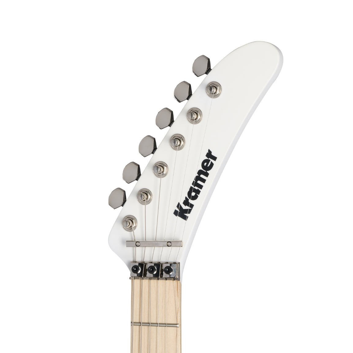 Kramer The 84 Electric Guitar - Angel White Satin Electric Guitars Sky Music