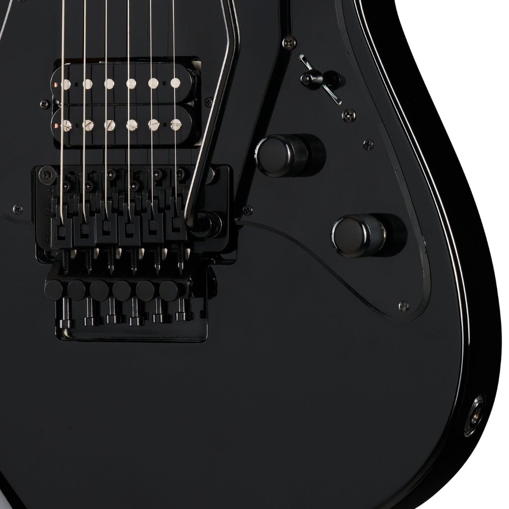 Kramer Volante HHFR Electric Guitar - Intruder Black Electric Guitars Sky Music