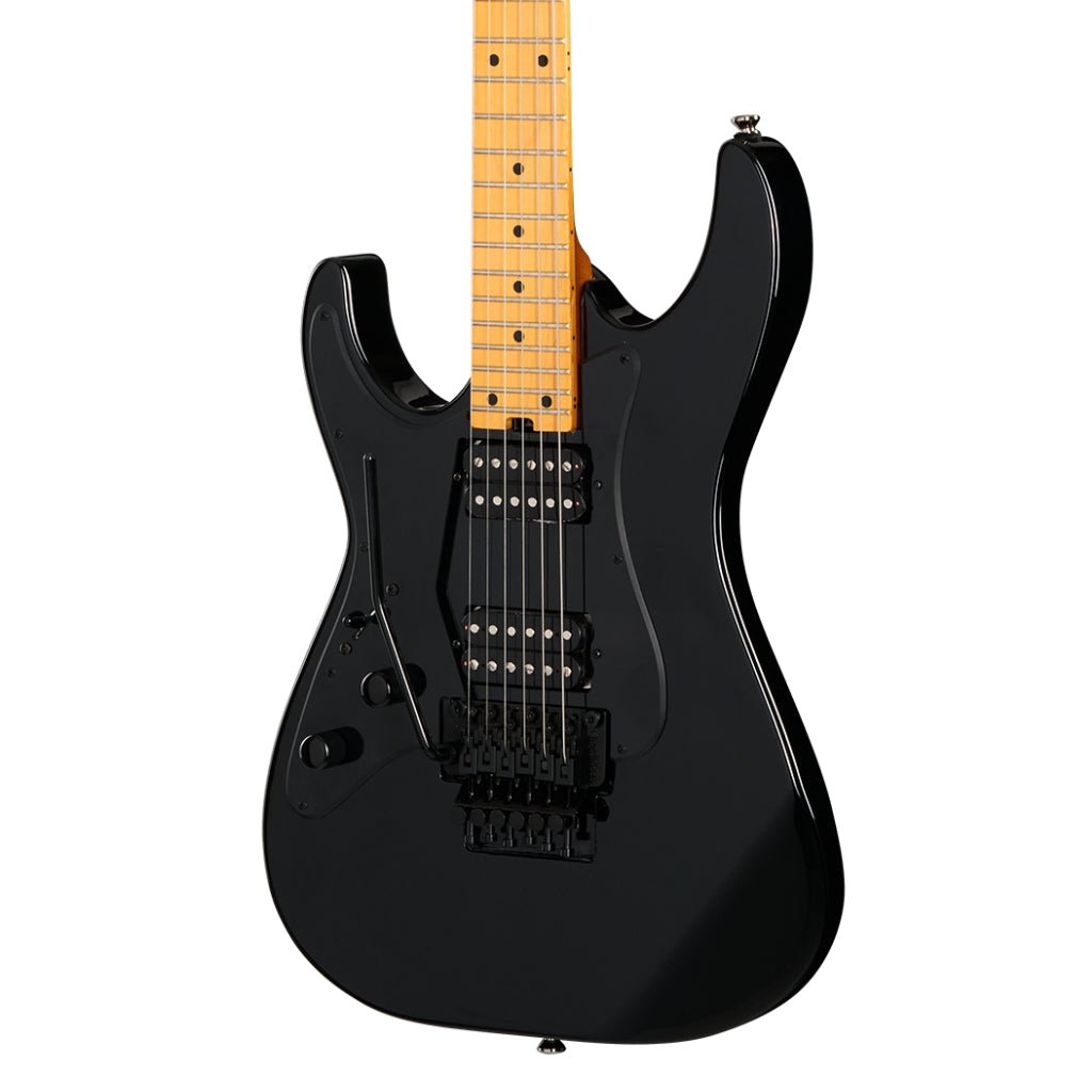 Kramer Volante HHFR Left-Handed Electric Guitar - Intruder Black Electric Guitars Sky Music