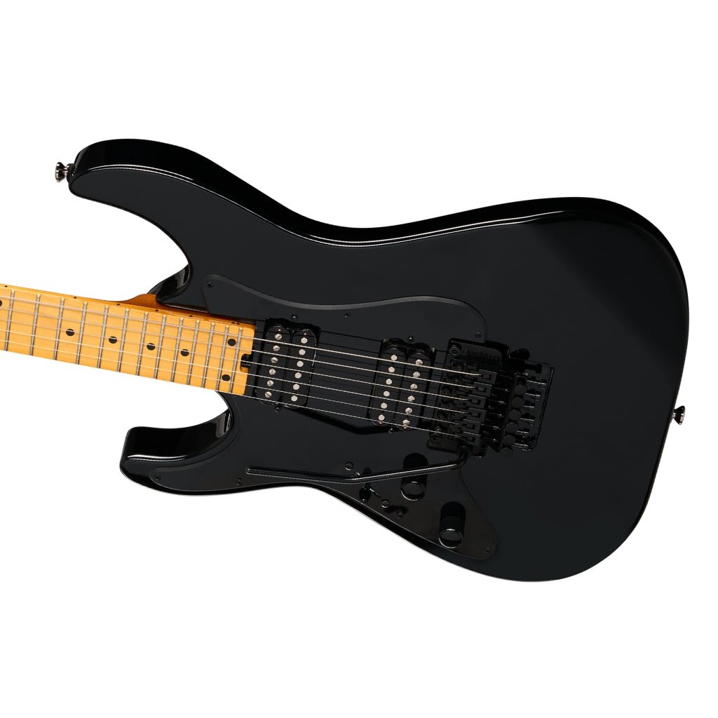 Kramer Volante HHFR Left-Handed Electric Guitar - Intruder Black Electric Guitars Sky Music