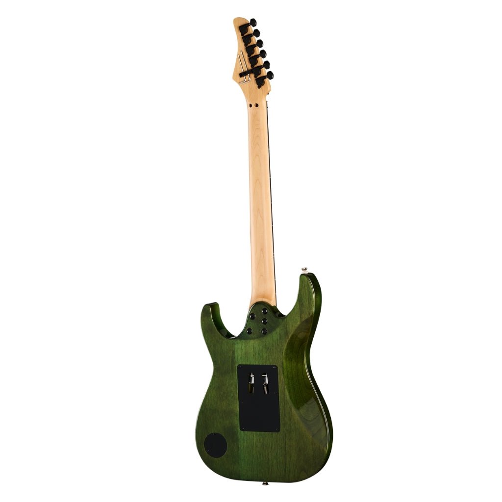 Kramer Volante Quilt HHFR Electric Guitar - Ultramarine Burst Electric Guitars Sky Music