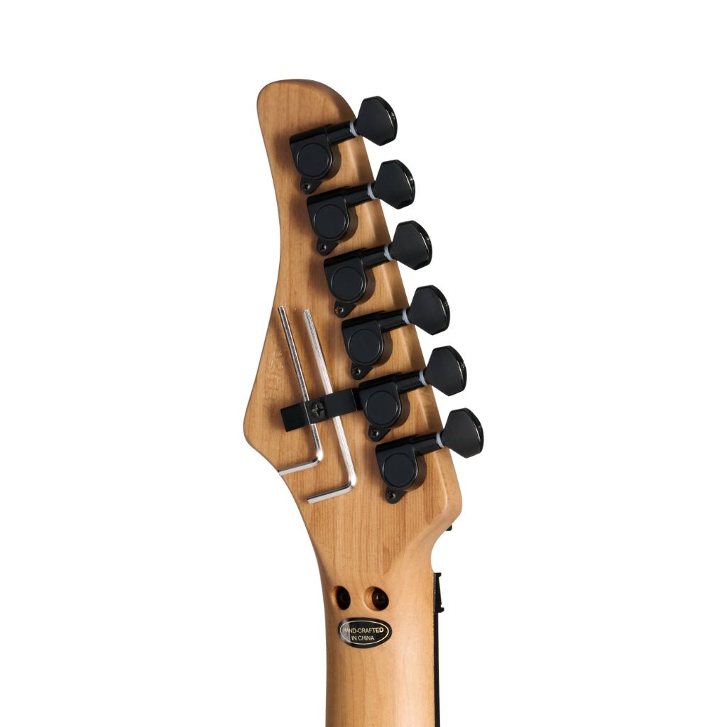 Kramer Volante Quilt HSFR Electric Guitar - Aqua Burst Electric Guitars Sky Music