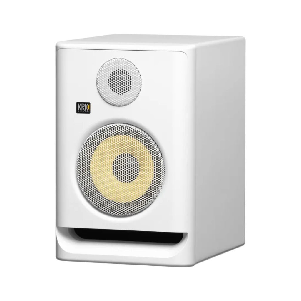 KRK ROKIT 5 G5 Powered Studio Monitor - White Studio Monitors Sky Music