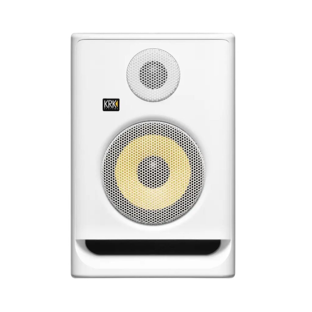KRK ROKIT 5 G5 Powered Studio Monitor - White Studio Monitors Sky Music