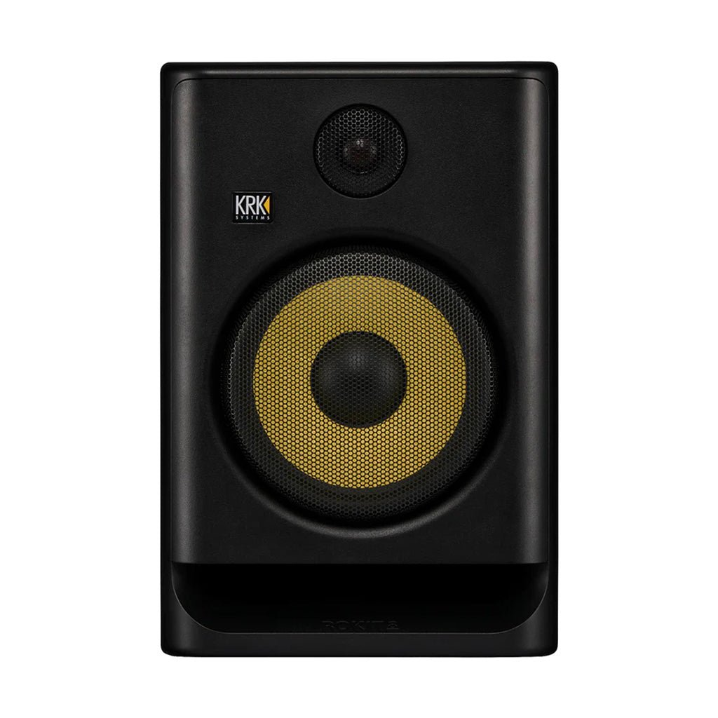 KRK ROKIT Gen5 Studio Monitor 5" Class D Powered; Kevlar Drivers; Onboard DSP - Single Studio Monitors Sky Music