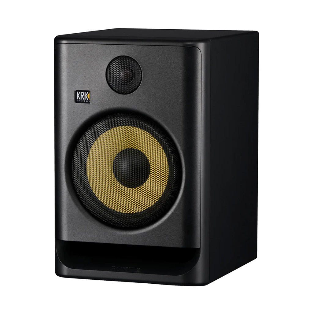 KRK ROKIT Gen5 Studio Monitor 5" Class D Powered; Kevlar Drivers; Onboard DSP - Single Studio Monitors Sky Music