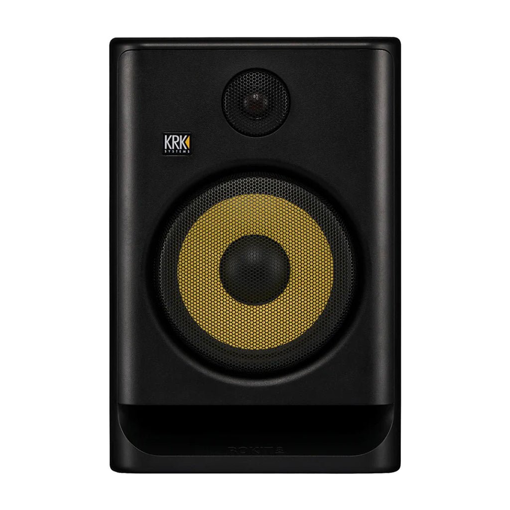 KRK ROKIT Gen5 Studio Monitor 7" Class D Powered; Kevlar Drivers; Onboard DSP - Single Studio Monitors Sky Music
