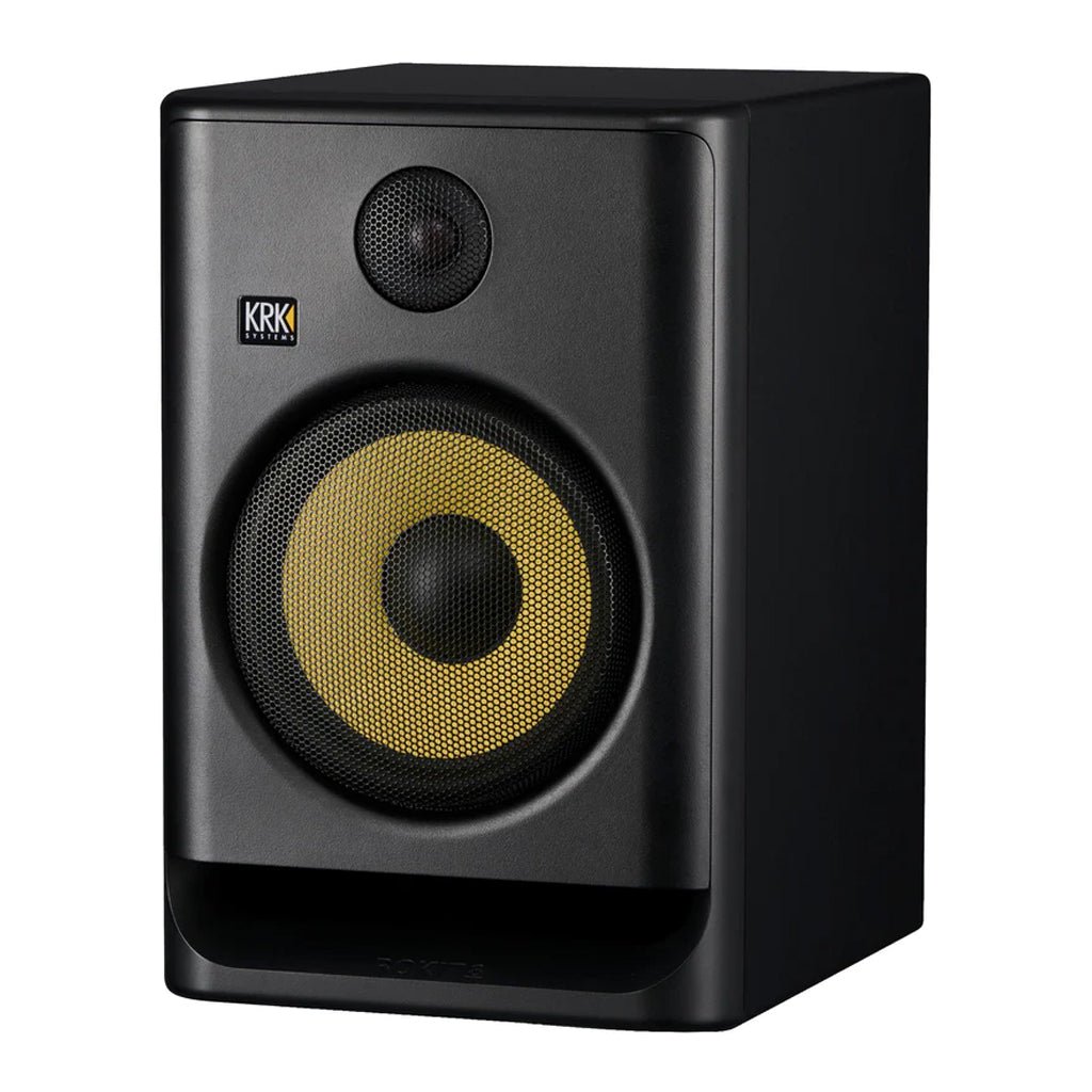 KRK ROKIT Gen5 Studio Monitor 8" Class D Powered; Kevlar Drivers; Onboard DSP - Single Studio Monitors Sky Music