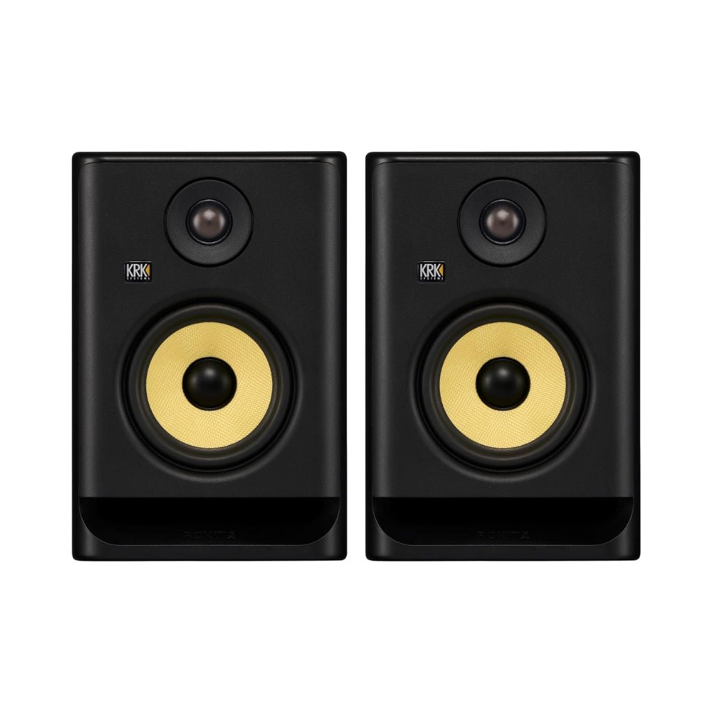 KRK ROKIT RP5G5 5" Studio Monitors w/ Three Voicing Modes - Pair Studio Monitors Sky Music