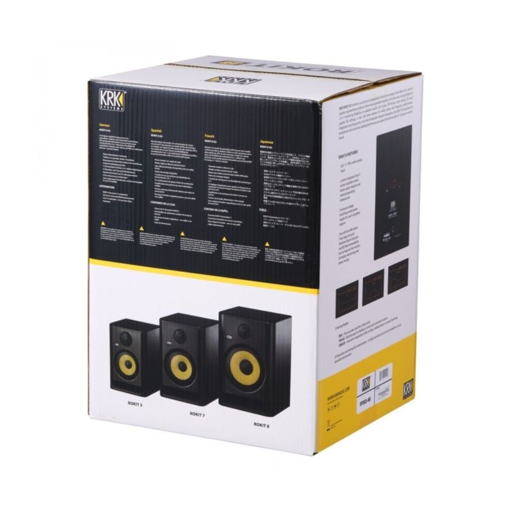 KRK ROKIT RP8G5 8" Studio Monitors - Pair Studio Monitors Sky Music