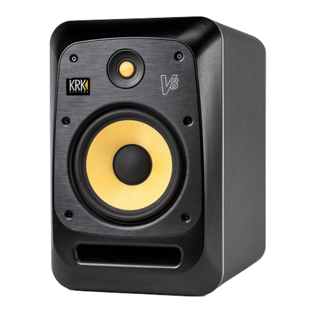 KRK - V8S4 V-Series Studio Monitor 8" 2-Way - Single Studio Monitors Sky Music