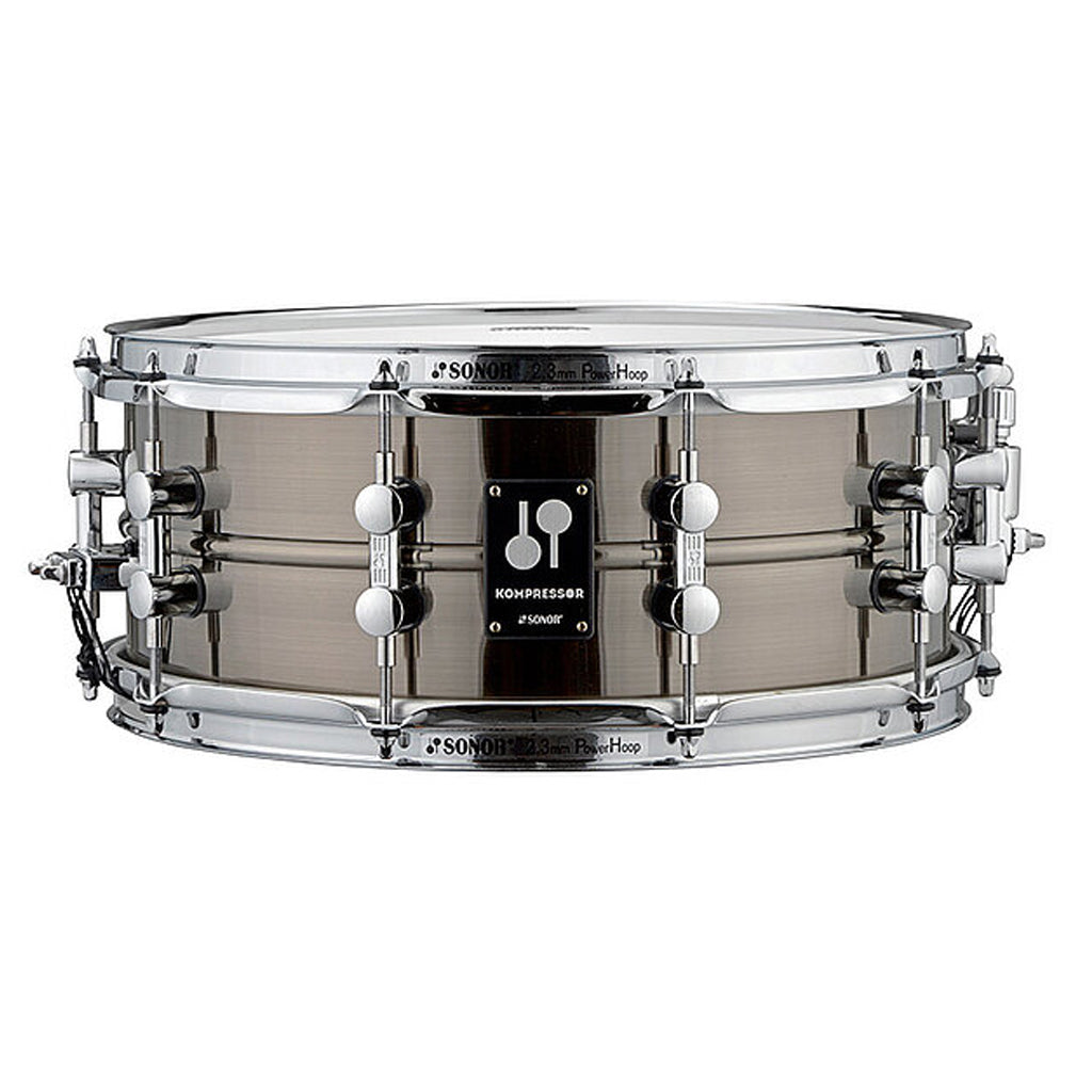 Sonor Kompressor 14"x5.75" Brass Snare Drum Black Nickel Plated
