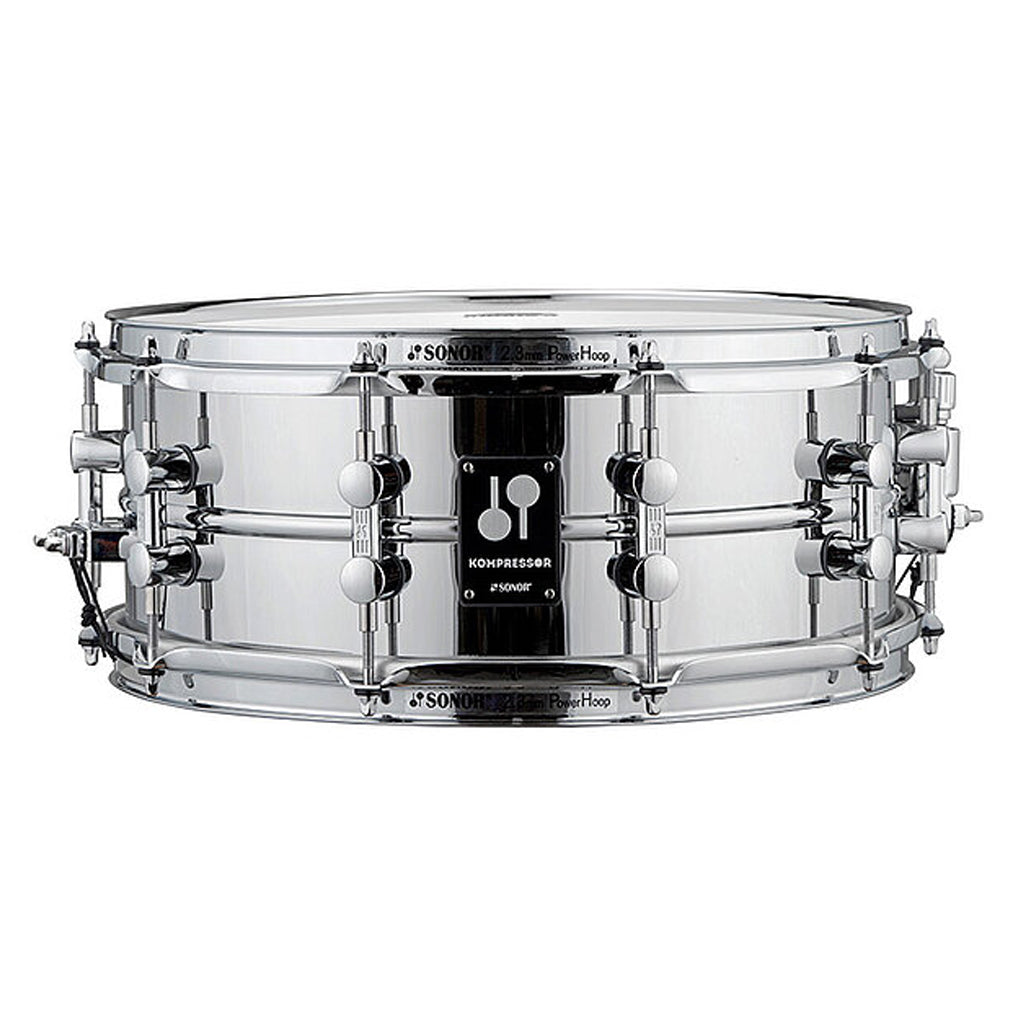 Sonor Kompressor 14" x 5.75" Steel Snare Drum Chrome