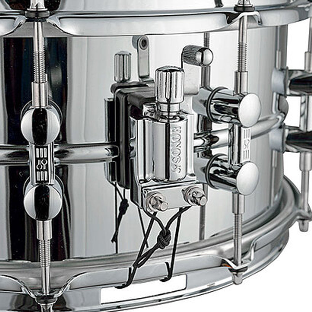 Sonor Kompressor 14" x 5.75" Steel Snare Drum Chrome