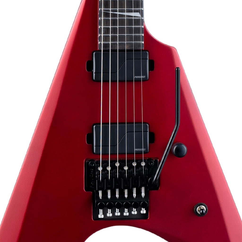 ESP LTD - Arrow-1000 Fishman Pickups Electric Guitar - Candy Apple Red Satin