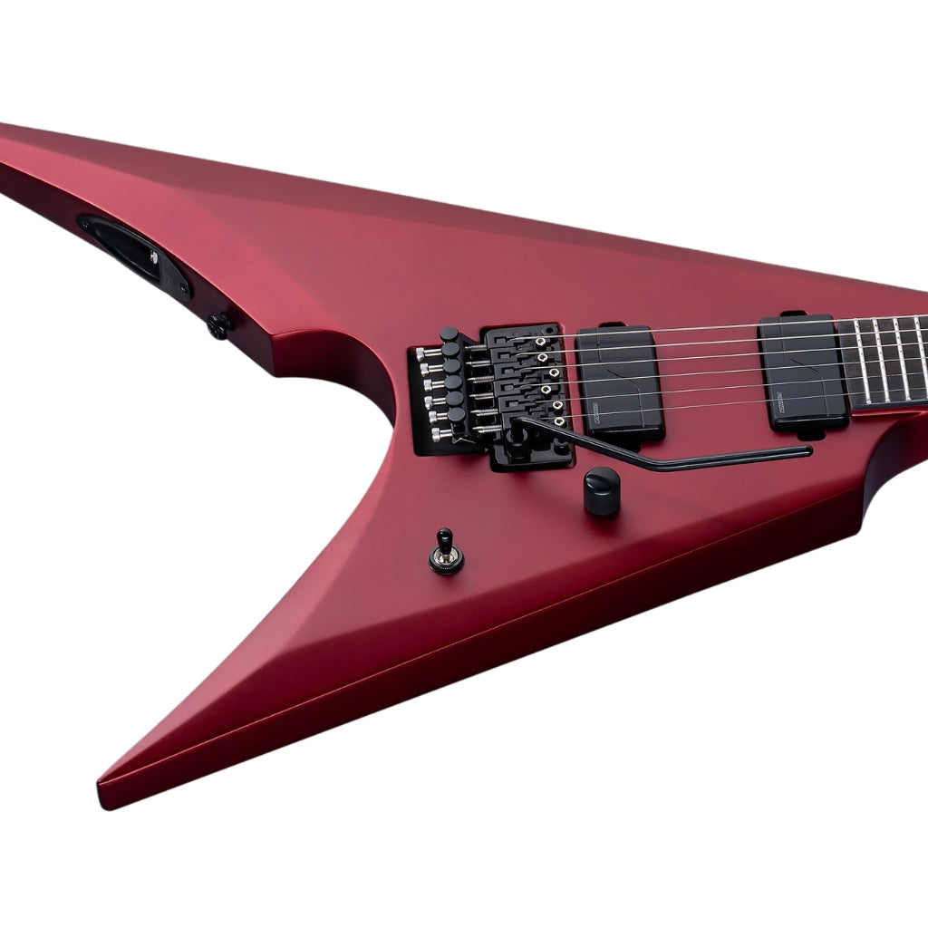 ESP LTD - Arrow-1000 Fishman Pickups Electric Guitar - Candy Apple Red Satin