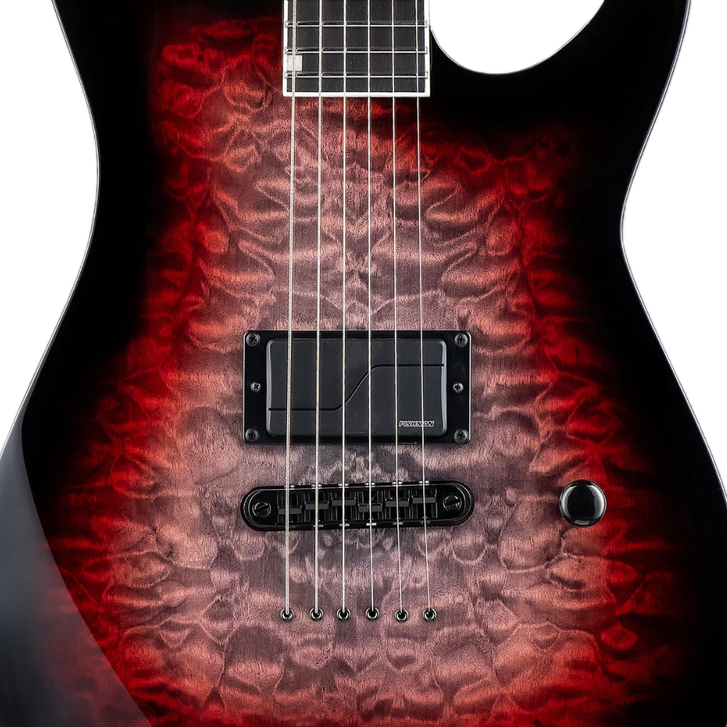 ESP LTD - Josh Middleton JM-I Quilted Maple Top Electric Guitar - Deep Blood Moon