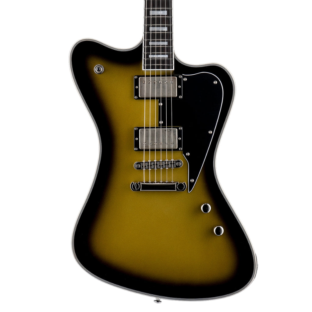 ESP LTD - Bill Kelliher Sparrowhawk Vintage Electric Guitar - Silver Sunburst