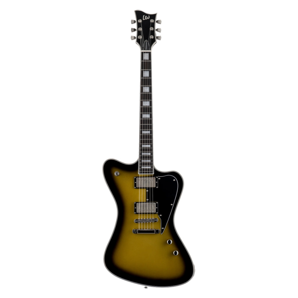 ESP LTD - Bill Kelliher Sparrowhawk Vintage Electric Guitar - Silver Sunburst