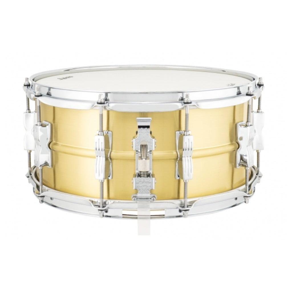 Ludwig - LB654BM Acro Brass - 14X6.5 Brushed Snare Drum