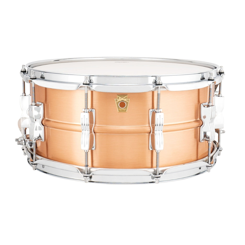 Ludwig - LC654BM Acro Copper - 14X6.5 Brushed Snare Drum