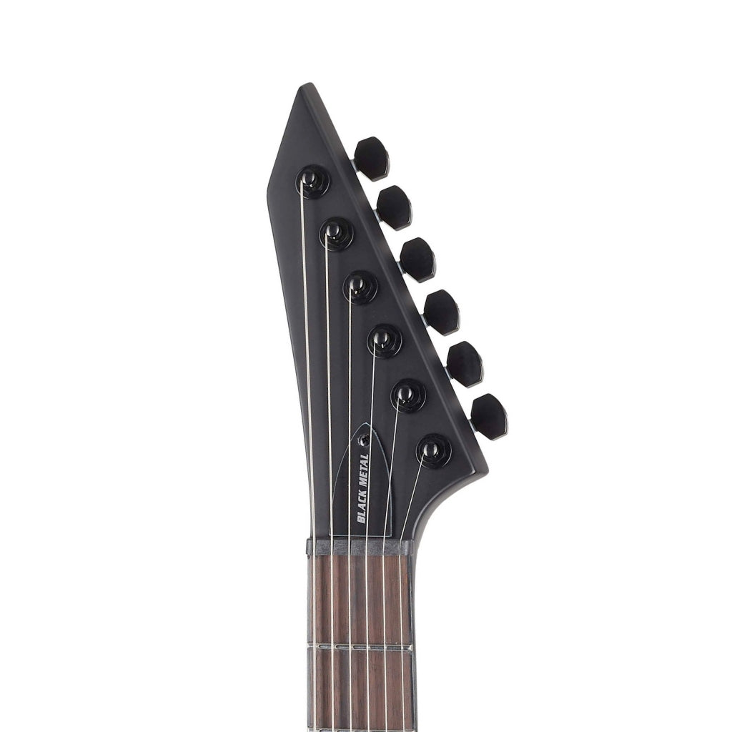 ESP LTD - Arrow-NT Black Metal Electric Guitar - Black Satin