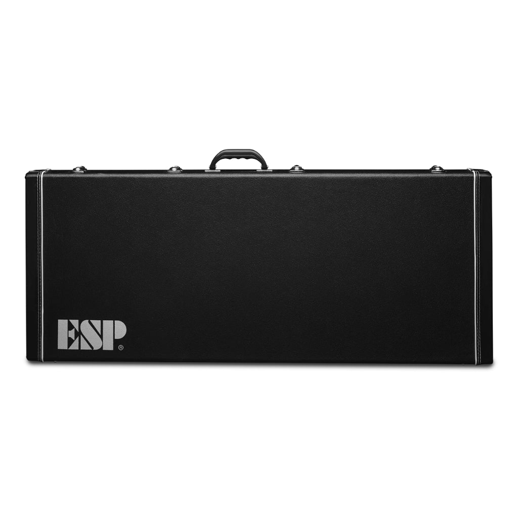 ESP LTD - Alex Wade AW-XJ7B Baritone Evertune Open Grain Electric Guitar - Black Satin