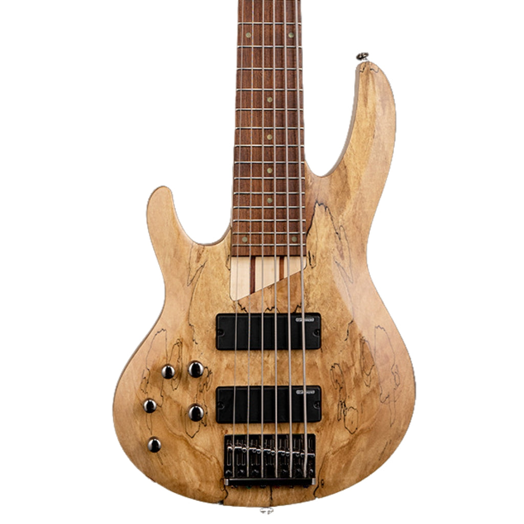 ESP LTD - B-206SM 6-String Left-Handed Bass Guitar - Natural Satin