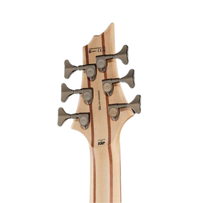 ESP LTD - B-206SM 6-String Left-Handed Bass Guitar - Natural Satin