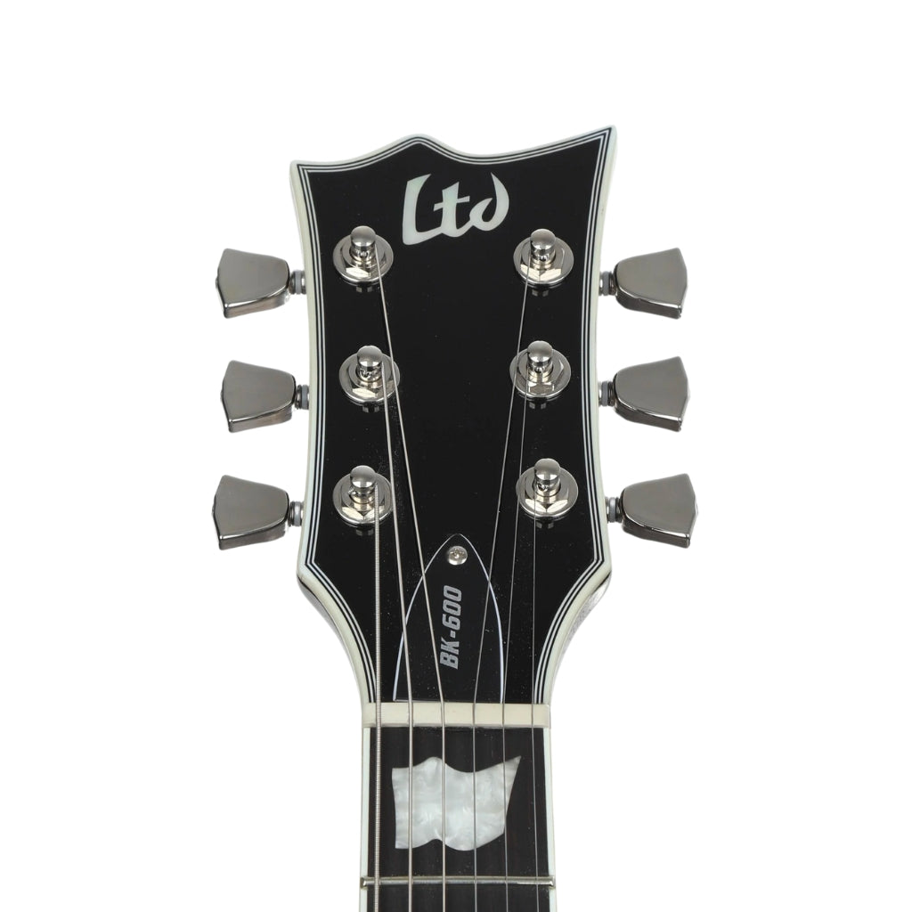 ESP LTD - Bill Kelliher BK-600 Signature - Vintage Silver Sunburst Satin