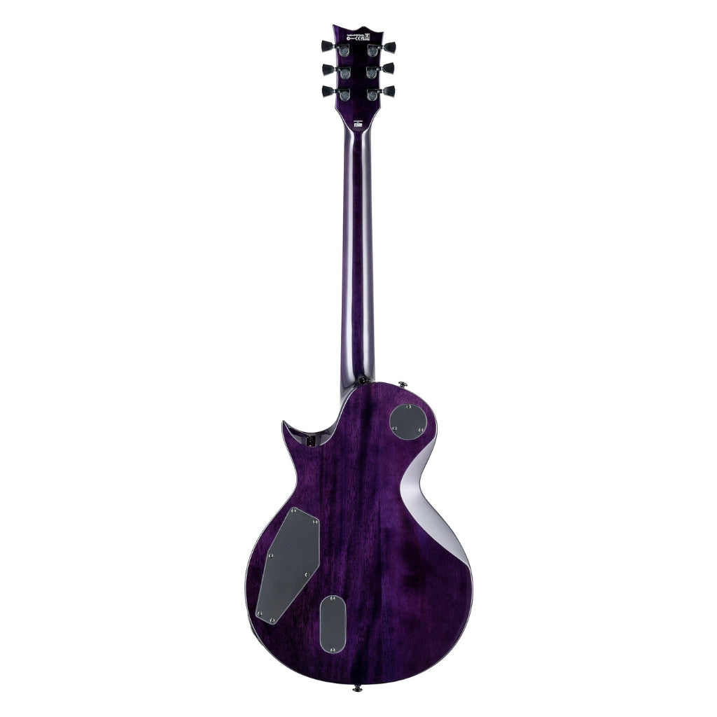 ESP LTD - EC-1000 Quilted Maple Electric Guitar - See Thru Purple