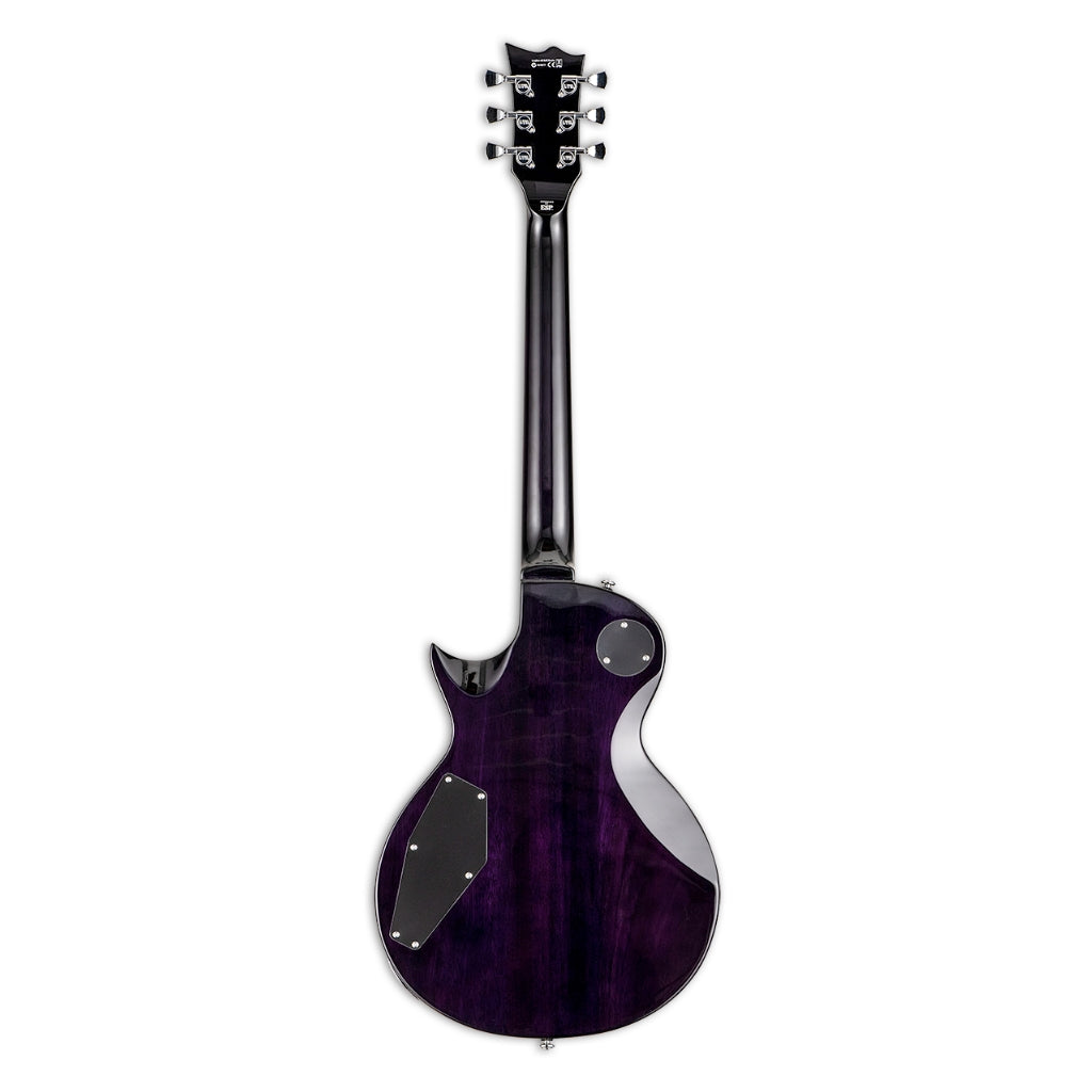 ESP LTD - EC-256FM Electric Guitar - See Thru Purple Burst