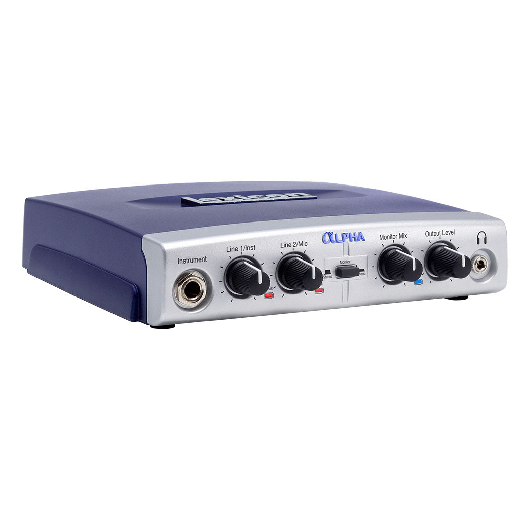 DESKTOP RECORDING STUDIO ALPHA 2 IN/2 OUT USB I/