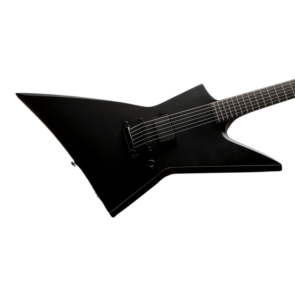LTD - EX Black Metal Electric Guitar - Black Satin
