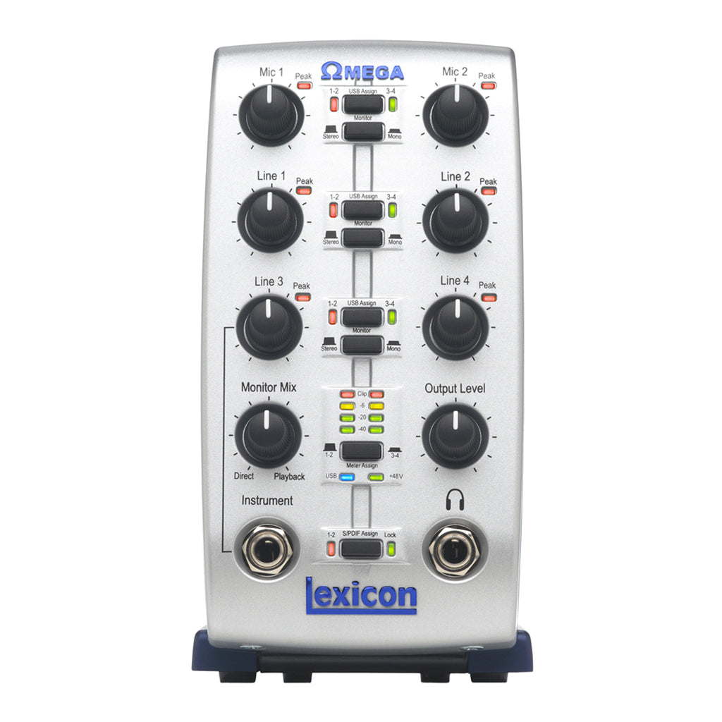 DESKTOP RECORDING STUDIO - OMEGA - 8 INPUT X 4 BUS X