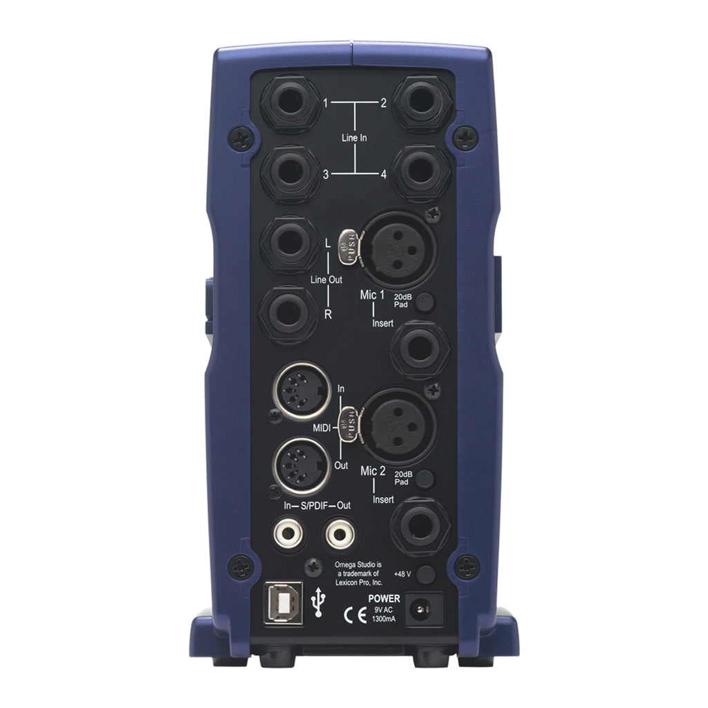 DESKTOP RECORDING STUDIO - OMEGA - 8 INPUT X 4 BUS X