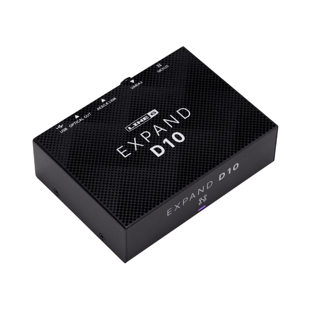 Line 6 Expand D10 Digital I/O Expansion Unit for Helix Stadium Series Effects Pedals Sky Music