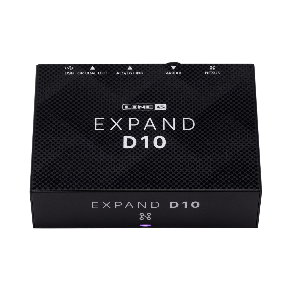 Line 6 Expand D10 Digital I/O Expansion Unit for Helix Stadium Series Effects Pedals Sky Music