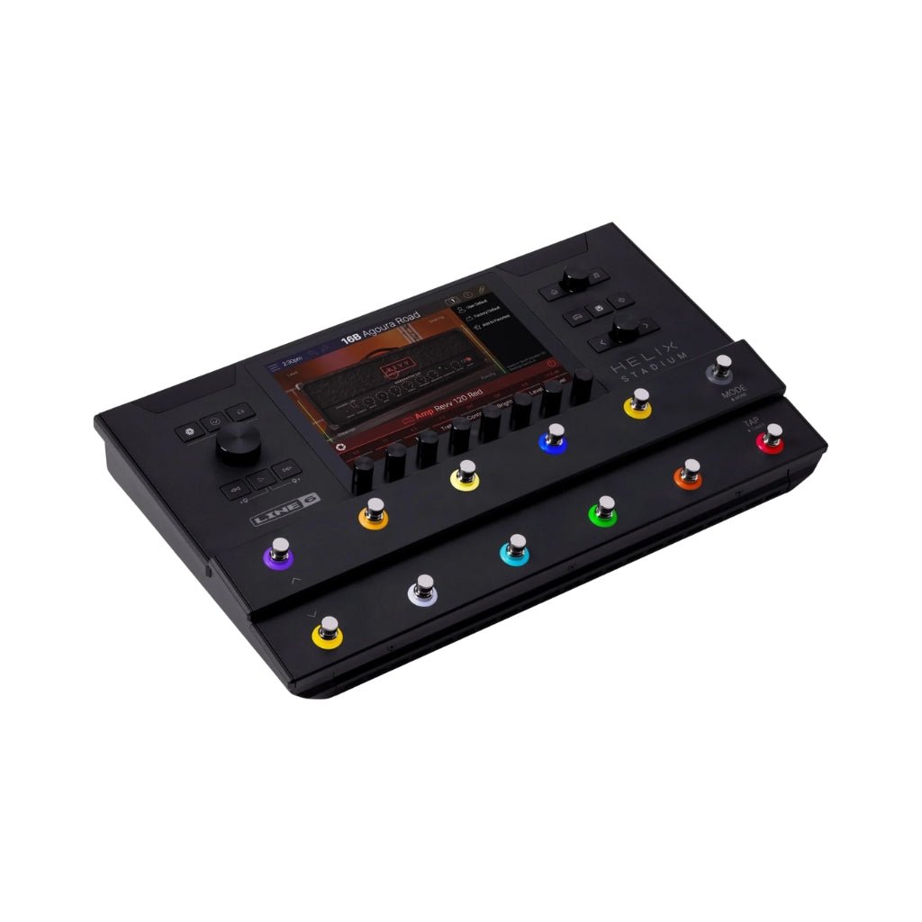 Line 6 Helix Stadium Amp Modeler and FX Processor Effects Pedals Sky Music