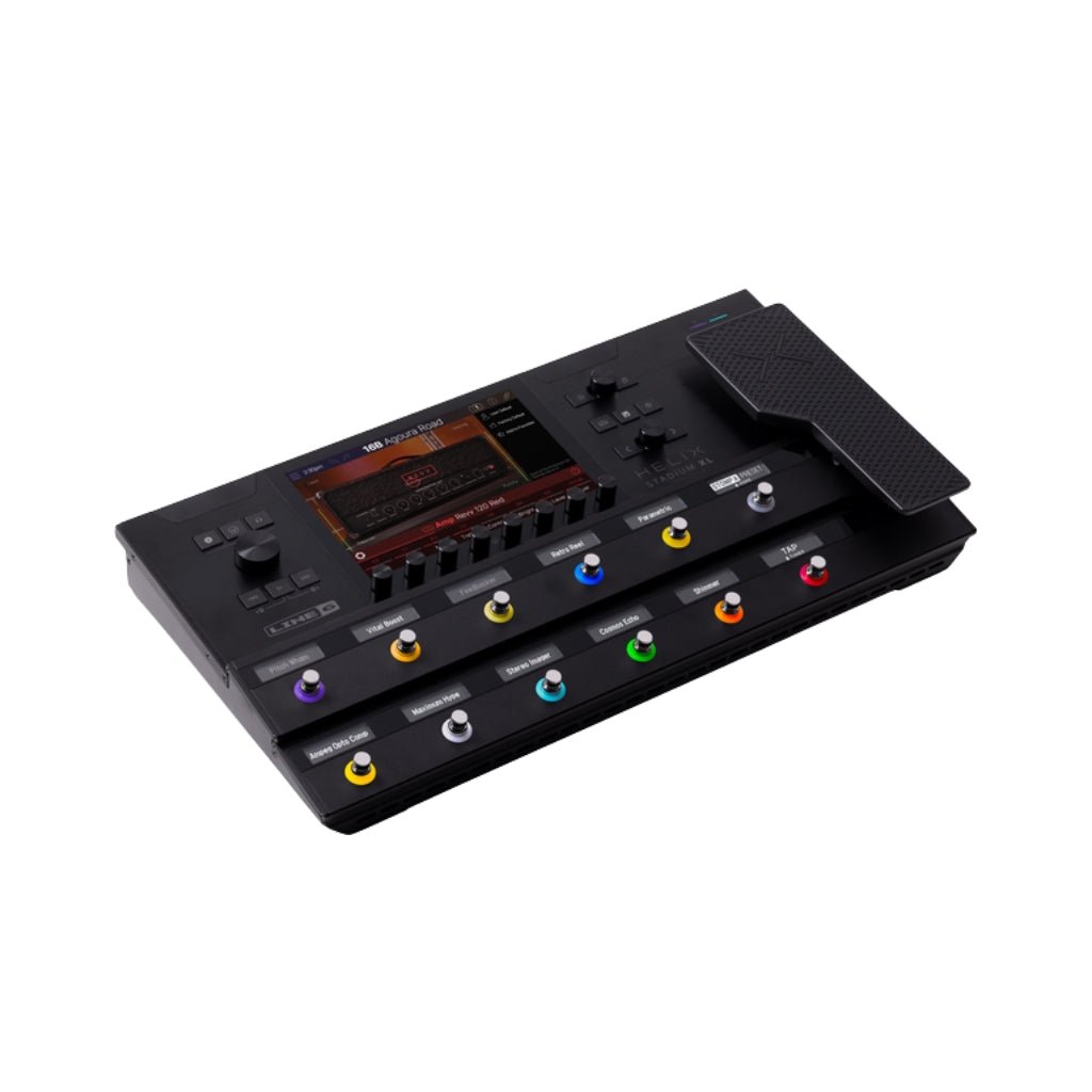 Line 6 Helix Stadium XL Amp Modeler and FX Processor Effects Pedals Sky Music