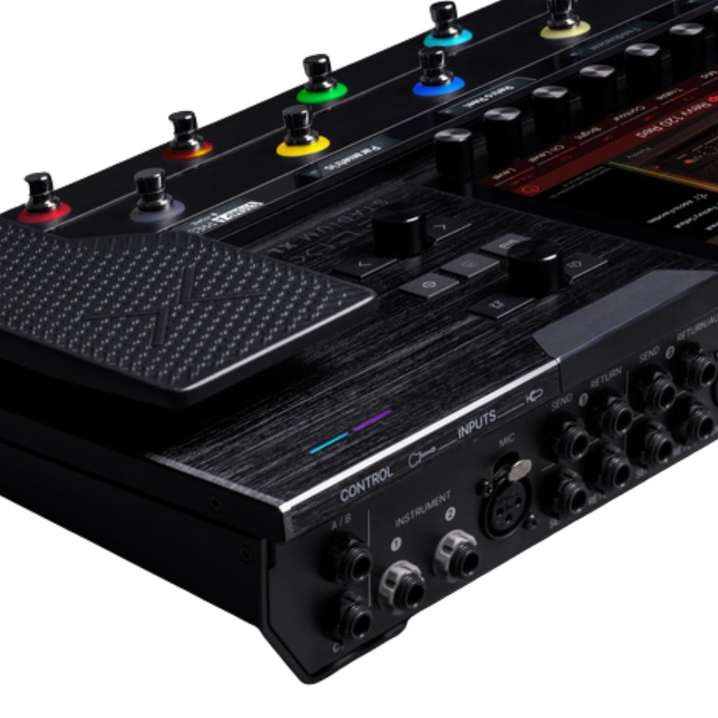 Line 6 Helix Stadium XL Amp Modeler and FX Processor Effects Pedals Sky Music