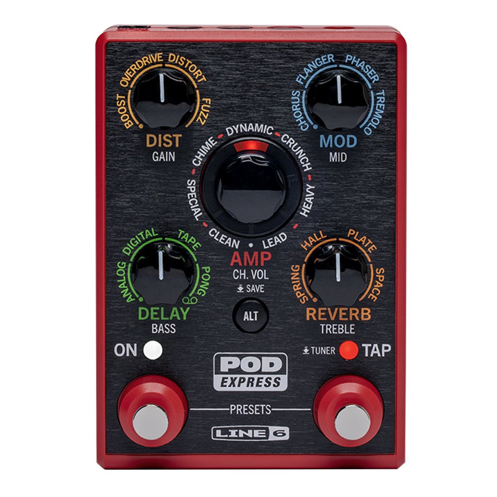 Line 6 Pod Express Guitar Effects Pedals Sky Music