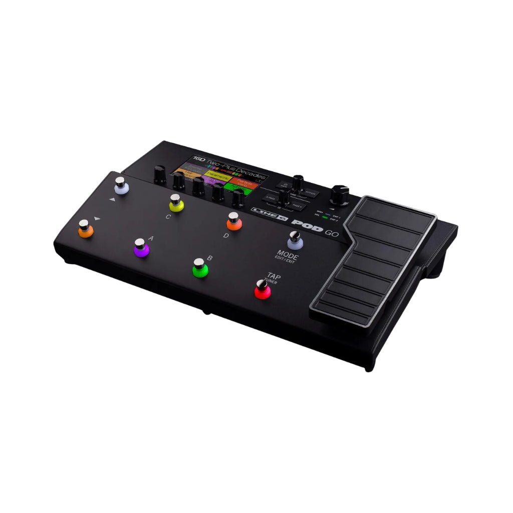 Line 6 POD Go Guitar Multi-Effects Floor Processor Effects Pedals Sky Music