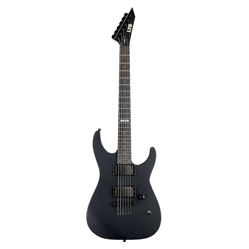 ESP LTD - JL-600 Jeff Ling Signature Electric Guitar - Black Satin
