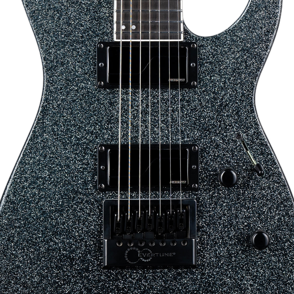 ESP LTD - M-1007 Baritone Evertune Electric Guitar - Granite Sparkle