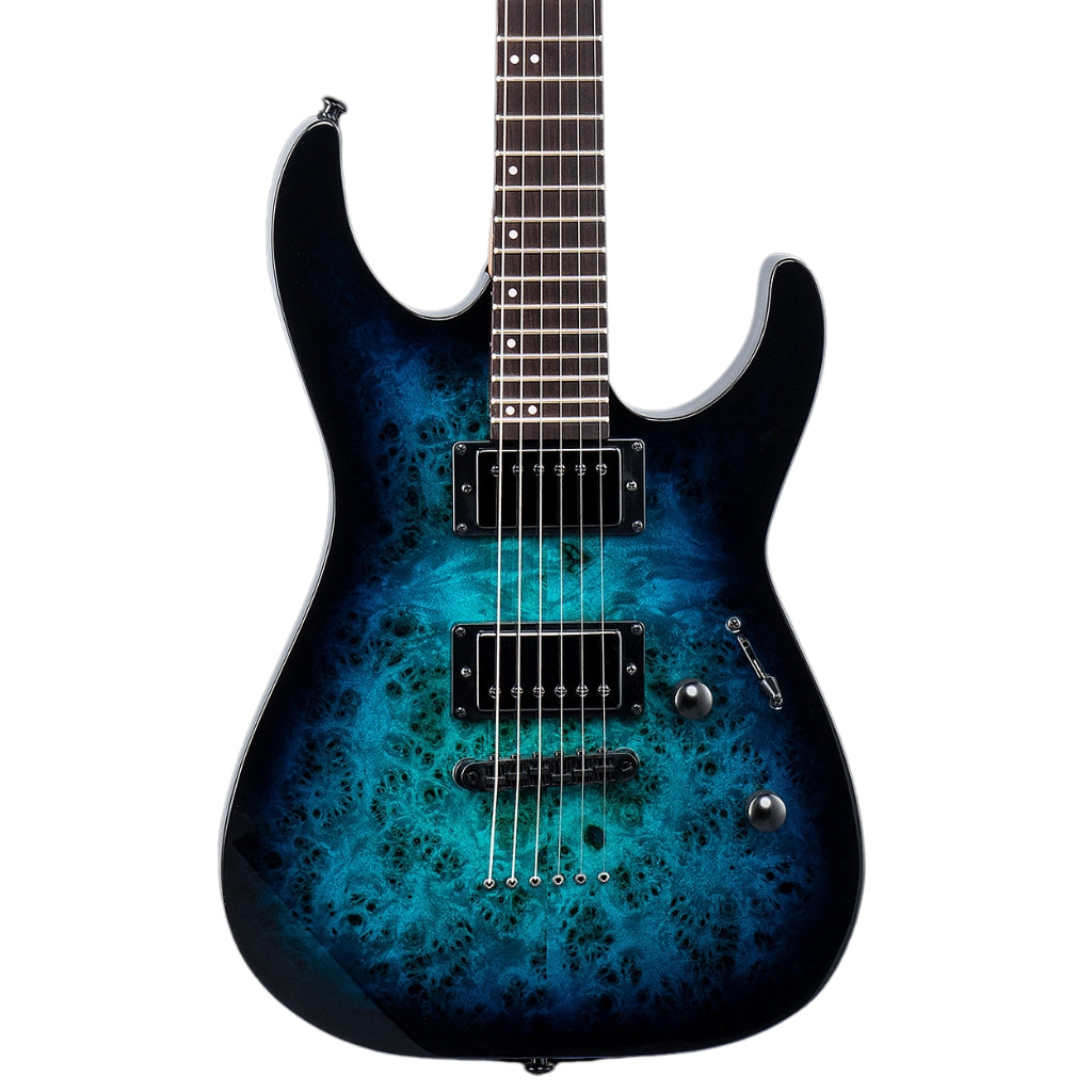 ESP LTD M-200DX NT Electric Guitar - Blue Burst - Sky Music
