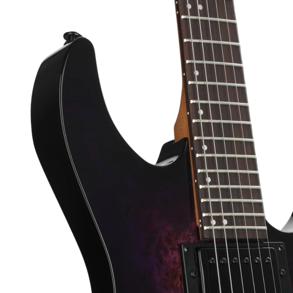 ESP LTD M-200DX NT Electric Guitar - Purple Burst