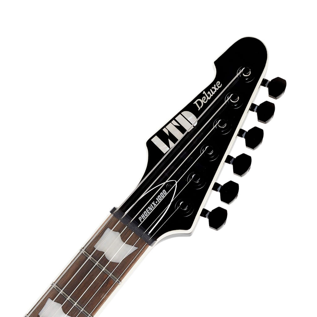 ESP LTD - Phoenix-1000 QM Electric Guitar - See-thru Black Sunburst