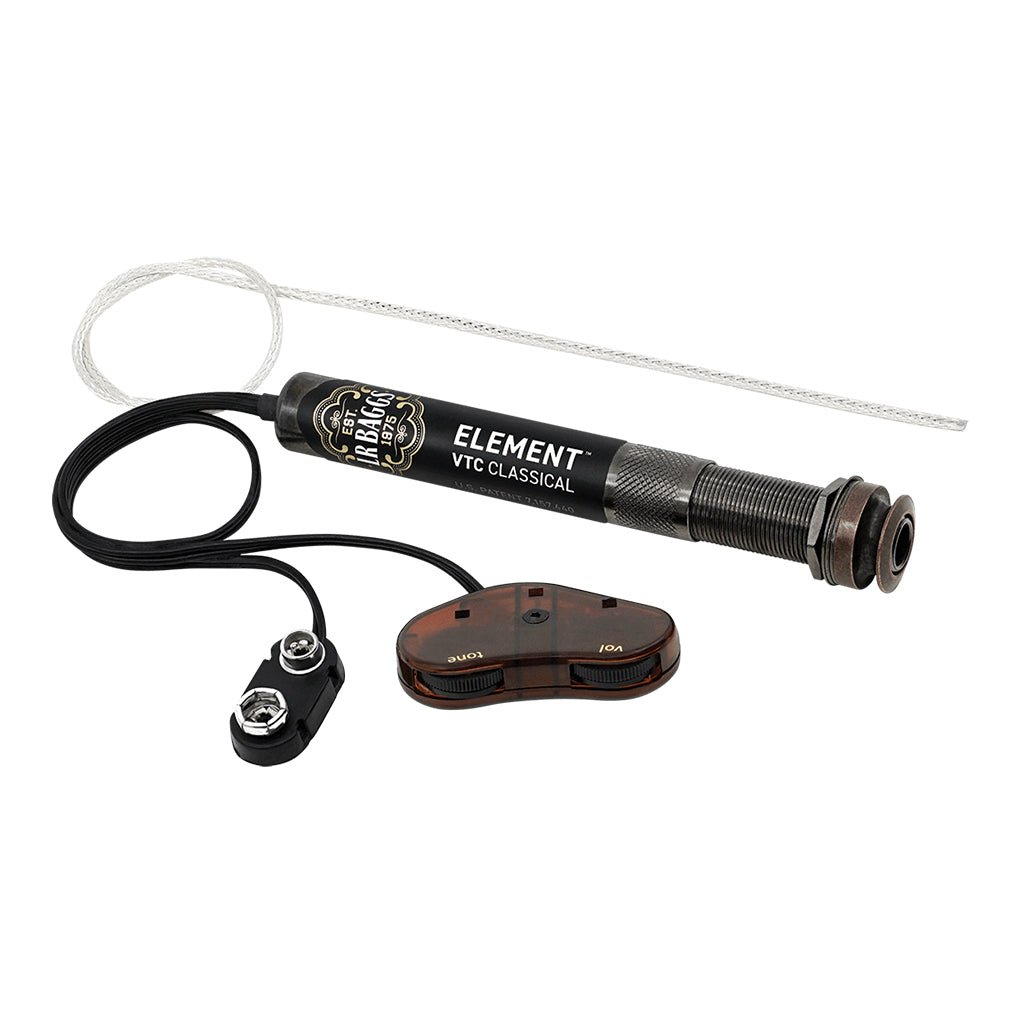 LR Baggs EAS-VTC-N Element Active Pickup System Volume &amp; Tone Control Classical Guitar Acoustic Guitar Pickups Sky Music