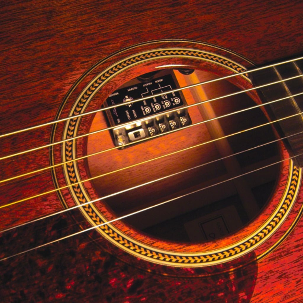 LR Baggs IMIX Internal Soundhole Mixing Preamp w Remote Acoustic Guitar Pickups Sky Music